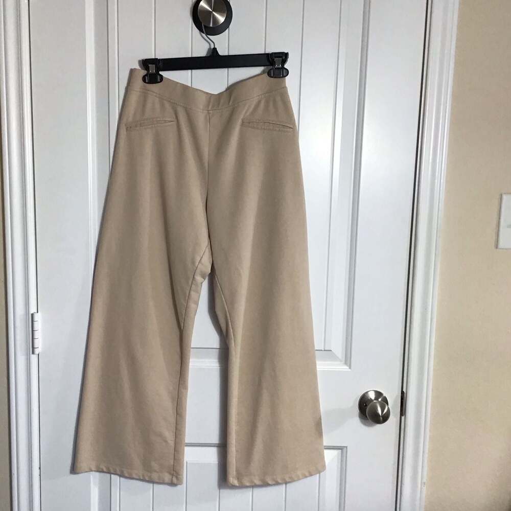 Sundays Wide Leg Pull On Flare French Terry Sweatpants XS (0)